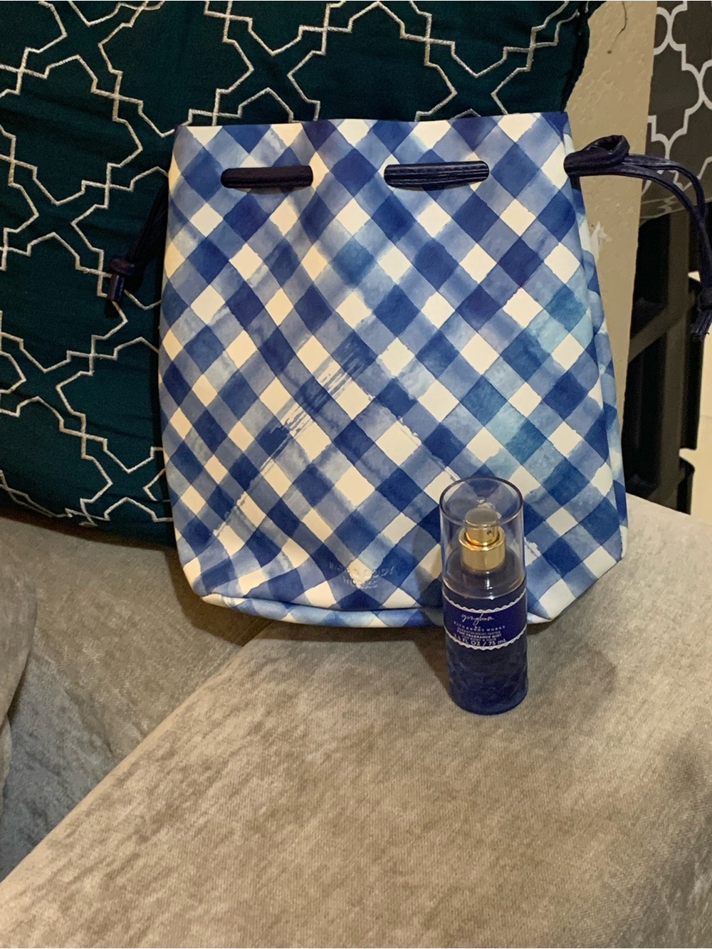 Bath And Body Works Drawstring Tote Bag Set